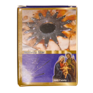 Ornament Nativity, My Bethlehem Crafts, Handcarved Olivewood from the Holy Land