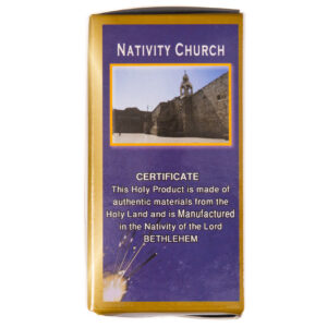 Ornament Nativity, My Bethlehem Crafts, Handcarved Olivewood from the Holy Land