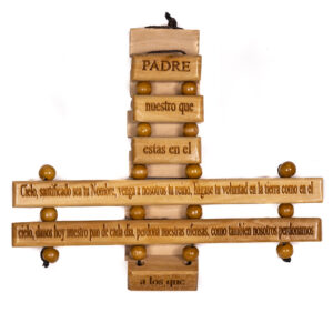The Lord's Prayer, Padre Nuestro, My Bethlehem Crafts, Handcarved Olivewood from the Holy Land