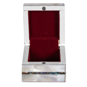 Mother of Pearl Jewelry Box, My Bethlehem Crafts, Handcarved Olivewood from the Holy Land