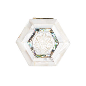 Mother of Pearl Jewelry Box, My Bethlehem Crafts, Handcarved Olivewood from the Holy Land