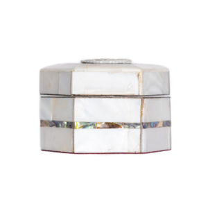 Mother of Pearl Jewelry Box, My Bethlehem Crafts, Handcarved Olivewood from the Holy Land