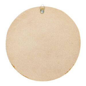 My Bethlehem Crafts | Circle Olivewood Plaque of Last Supper